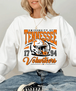 Tennessee Volunteers Sweatshirt, Tennessee Football Shirt, Retro College Football Tee, Tennessee Game Day Top