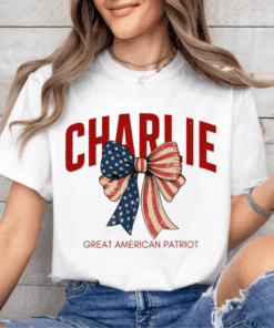 Patriotic Charlie Kirk T-Shirt, Pray for Charlie Kirk Shirt, Faith-Based Unisex Tee, Political Awareness Top