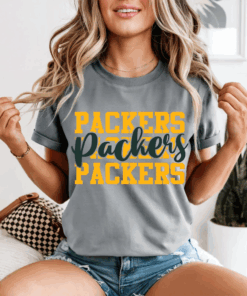 Green Bay Packers T-Shirt, Vintage NFL, Packers Football Shirt, Tailgate Tshirt, Retro Football Top, 90s Vintage Green Bay Tee