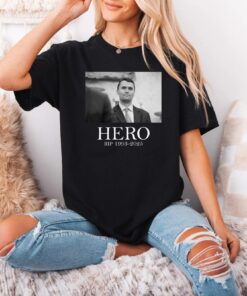 Charlie Kirk Tshirt, Support Trump Shirt, Charlie Kirk Tee, RIP Charlie Kirk, American Hero