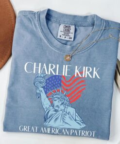 Pray for Charlie Kirk Shirt, Patriotic Charlie Kirk T-Shirt, Faith-Based Unisex Tee, Political Awareness Top