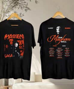 Lady Gaga The Mayhem Ball Tour 2025 Shirt, Lady Gaga Merch, Lady Gaga Fan Gifts, The Mayhem Ball Tour T-Shirt