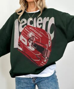 Charles Leclerc F1 Sweatshirt, Retro Ferrari Leclerc Crewneck, Vintage Leclerc Helmet Graphic Shirt, Fan Apparel Gift