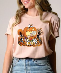Great Pumpkin Halloween Shirt, Pumpkin Fall Tee, Cute Peanuts Graphic T-Shirt, Funny Kids Halloween Top, Autumn Gift Shirt