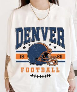 Vintage 90s Style Vintage Denver Football Style Sweatshirt, Sunday Football Shirt