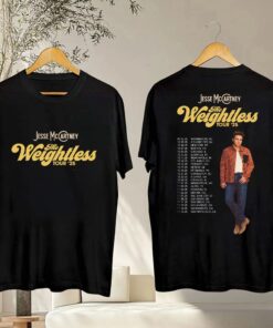 Jesse McCartney The Weightless Tour 2025 T-Shirt, Jesse McCartney Graphic Shirt, Jesse McCartney Fan Gift Tee, Jesse McCartney Concert Merch