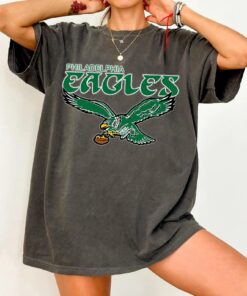 Philadelphia Eagles NFL Tshirt, Philadelphia Football Vintage Shirt, Eagles Football Graphic Tee, Philly Game Day T-Shirt, Eagles Go Birds