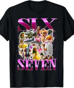Funny “6 7 Meme” Shirt, 67 Six Seven Birthday Meme, Viral Italian Brainrot T-Shirt