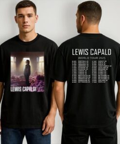 Lewis Brit Pop Capaldi World Tour 2025 Concert Tour Shirt | Music Tops Band Tour