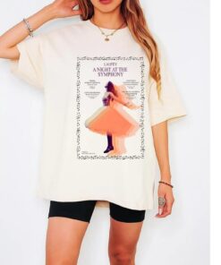 Laufey Tour 2025 T-Shirt, A Night At The Symphony Concert Tee