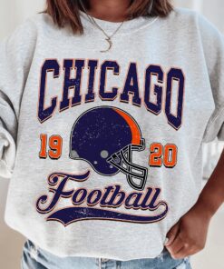 Chicago Football Vintage Sweatshirt, Retro Chicago Bear Football Shirt