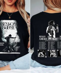 Benson Boone American Heart Tour 2025 Shirt, Singer T-Shirt