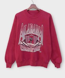 Vintage Alabama Crimson Tide Sweatshirt: Retro NCAA Crewneck