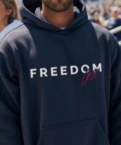 Charlie Kirk Signature Freedom Unisex Hoodie Sweatshirt, Remember Charlie Kirk, Freedom of Speech Shirt, Political