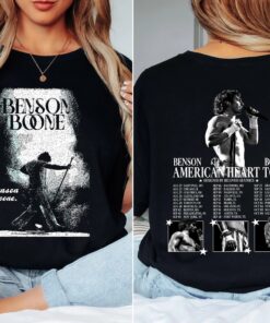 Benson Boone American Heart Tour 2025 Shirt, Singer T Shirt
