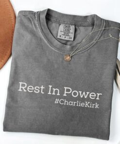 Charlie Kirk Shirt: Memorial Activist Apparel, Activist Attack Tee, Rest In Power for Him