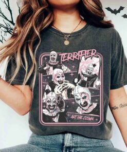 Terrifier Art The Clown Shirt, Horror Movie T-Shirt, Scary Clown Tee, Horror Fan Gift Unisex, Scary Horror Clown Tops