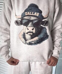 Vintage Dallas Spirit Animal Football Sweatshirt, Game Day Shirt, Football Team Sweater, Trendy Football Apparel, Dallas Football Fan