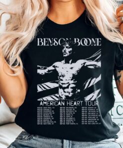 Benson Singer Boone Shirt, American Hearts World Music Tour 2025 Merch Shirt, America Concert Tour Music Tshirt, Indie Pop Music T-Shirt