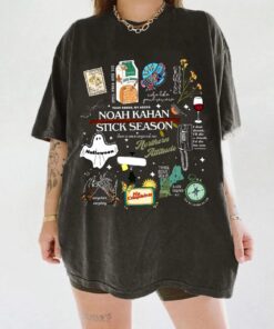 Noahh Kahannn Stick Season Shirt, NK Inspired T-Shirt, Country Music Album Tee, Short Sleeve Unisex Top