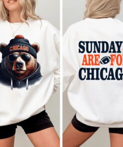 Sundays Are for Chicago Football Shirt | Chicago Game Day Fan Apparel