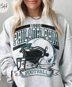 Vintage Philadelphia Football Vintage Style T-Shirt,Philadelphia Football Tshirt,Football Tshirt, Philadelphia Retro Crewneck