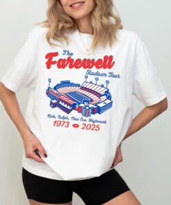 Football Stadium Tour T-Shirt, Game Day Graphic Tee, Buffalo Bills Shirt