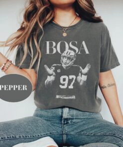 Nick Bosa Vintage Graphic T-shirt - 49ers Football Gift