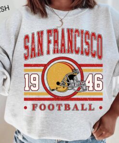 Vintage 49 San Francisco Football Sweatshirt, San Francisco Football Tshirt, San Francisco Football Crewneck,San Francisco Fan Shirt