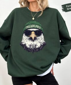 Vintage Philadelphia Animal Mascot Sweatshirt, Football Eagle Shirt, Philadelphia Hoodie, Woman Crewneck Eagle Sport Gear, Kids Sweatshirt
