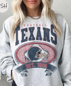 Vintage 90s Houston Football Vintage Style Comfort Colors T-Shirt, Texans Football Shirt, Houston Football Game Day T-Shirt, Texans Fan Gift