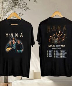 Tour 2025 Maná Vivir Sin Aire T-Shirt, Mana Band Tour 2025 T-Shirt, Latin Rock Mana Shirt, Maná Fan Gift, Mana Merch, 90s Vintage Mana Shirt