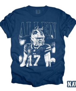 Josh Allen Football T-shirt, Retro Josh Allen T-shirt, Josh Allen Fan T-shirt, God Bless Go Bill, Bill Football shirt