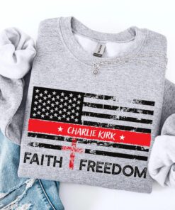Charlie Kirk Freedom T-Shirt, Unisex Graphic Tee