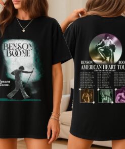American Heart World Tour Shirt, Mr Electric Blue Shirt, Benson Boone Shirt, Music Tour Fan Shirt