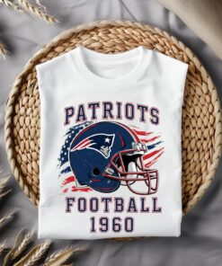 Vintage New England Patriots Football T-Shirt, Game Day Shirt, Football Mom Gift, Giants Football Gift, Gift For Her, Football Season Tops