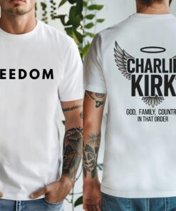 Charlie Kirk Freedom Shirt, Charlie Kirk Tshirt, Justice For Charlie Kirk Tee, Charlie Kirk Quote Top, Freedom
