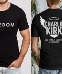 Charlie Kirk Freedom Shirt, Charlie Kirk Tshirt, Justice For Charlie Kirk Tee, Charlie Kirk Quote Top, Freedom