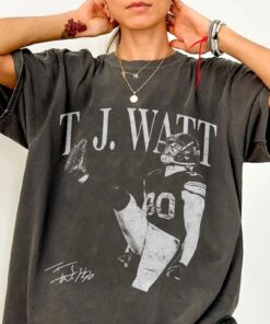 T. J. Watt Vintage Comfort Color Shirt, T. J. Watt Game Day Shirt, Football Shirt