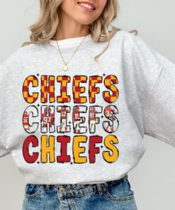 Chiefs Football Shirt,KC football Shirt, Let's Go Chiefs Sweatshirt, Halftime Tee ,Football Swelce Shirt Football Kansas Apparel Checkred