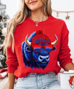 Buffalo Football Sweatshirt, Vintage Game Day Crewneck, Retro Buffalo Apparel, Buffalo Fan Gift, Trendy Gift Idea for Her or Him, Unisex Fit