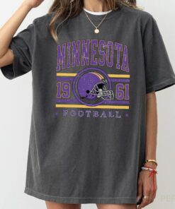 Minnesota Football T-Shirt, Football Fan Shirt For Men Women Kids, Game Day Tee, Minnesota Sports Gear, Viking Apparel