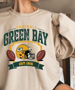 Vintage Green Bay Football Sweatshirt, Retro Style Crewneck, Game Day Tee, Green Bay Reindeer, Football Mom Shirt, Gift Game Gear