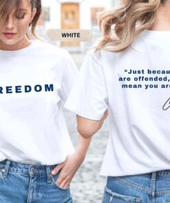Justice for Charlie Kirk, Freedom Shirt, Charlie Quotes, Just Because You Are Offended, Doesn’t Mean You Are Right