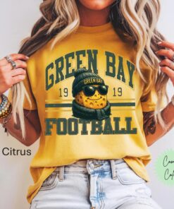 Green Bay Packers Shirt, Green Bay Football Shirt, Cheesehead, Packers Football Shirt, Gameday Shirt, Tailgate Shirt, Retro Football Shirt