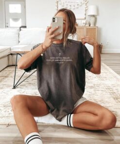 When Did You Realize Your Life Was Worth Saving Shirt | Christian Unisex T-Shirt | Charlie Kirk Top | Faith Quote Tee