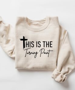 Charlie Kirk This is the Turning Point T-Shirt, America First Patriotic Tee, Conservative Libertarian Freedom Faith Pro Life Rights USA Shirt