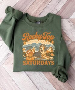 Rocky Top Tennessee Football Sweatshirt, Tennessee Football Mascot Crewneck, Tennessee Lover Gift, Tennessee Preppy Mascot Tee