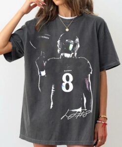 Lamar Jackson T-Shirt, Baltimore Football Vintage Graphic Shirt, Lamar Jackson Fan Gift