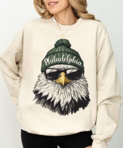 Philadelphia Football Sweatshirt, Retro Sports Fan Shirt, Trendy Game Day Gift Tee, Philadelphia Mascot Sweatshirt,Philadelphia Football Fan